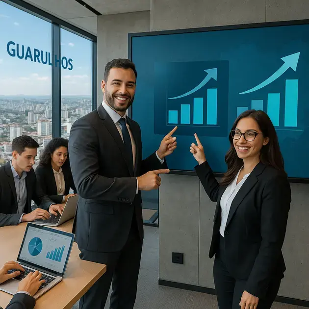 Parceria estratégica entre empresa local e agência de publicidade Guarulhos focada em resultados